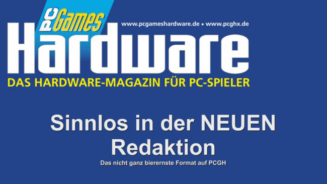 Sinnlos in der NEUEN Redaktion